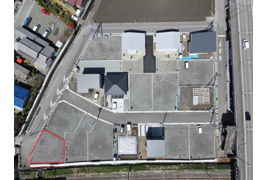 中巨摩郡昭和町河東中島区画①　分譲地の外観