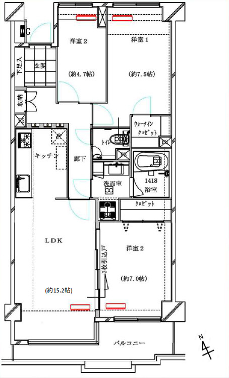 間取り：314002789184
