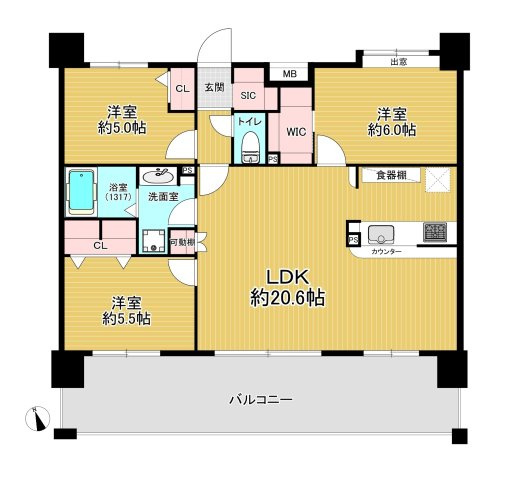 間取り：308000172009