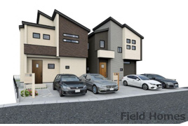 小田原市酒匂新築戸建て 1号棟の外観