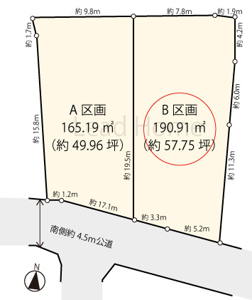 区画図：313004816185