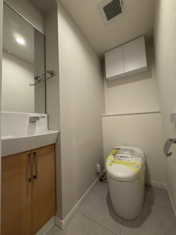 ゆったりとした空間のトイレです