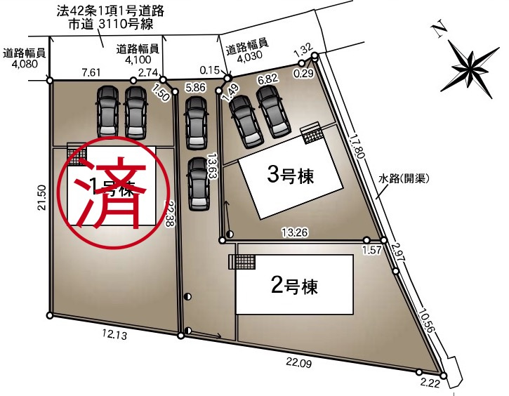 区画図