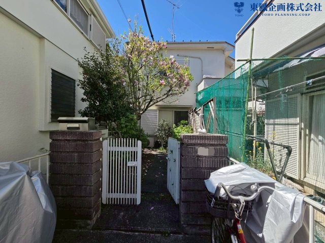 門扉付きで安心ですね！
