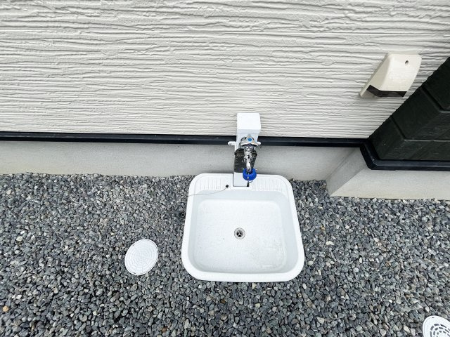 外水道。洗車やガーデニングに使えます。