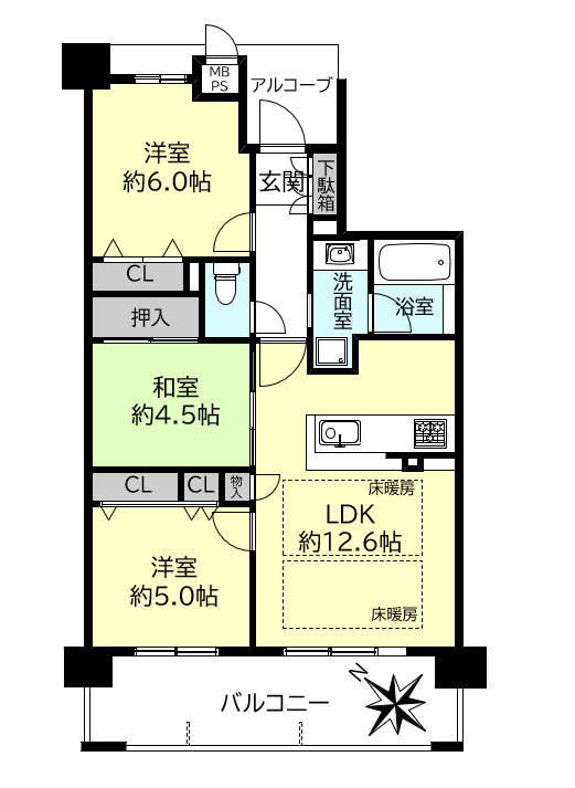 間取り：328000651088