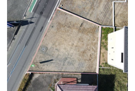 笛吹市石和町川中島区画④　売地の外観