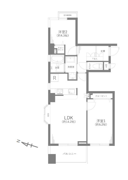 間取り：313004615425