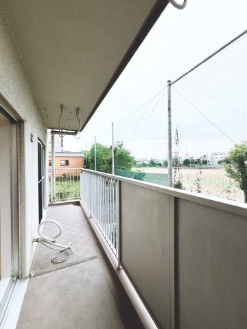 南面バルコニーです。