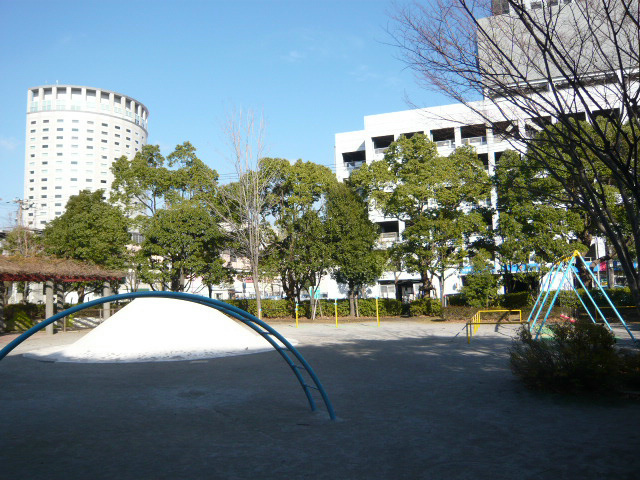 敷地内にある公園です。
