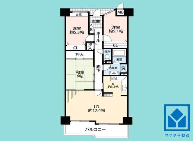 間取り：328000619781