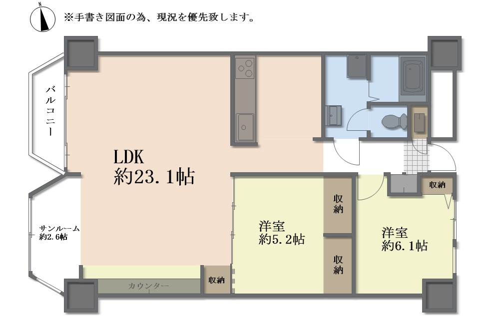 間取り：301000108006