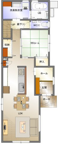 1階平面図