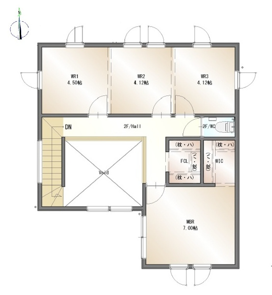 【穴生一丁目（2期）の間取り】