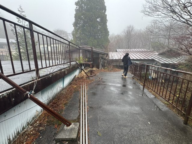 屋上です