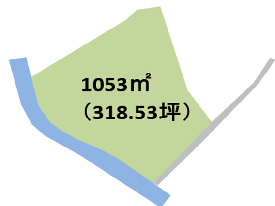敷地広々318坪