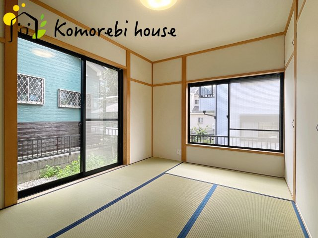 フローリングだけでなく、和室もあります