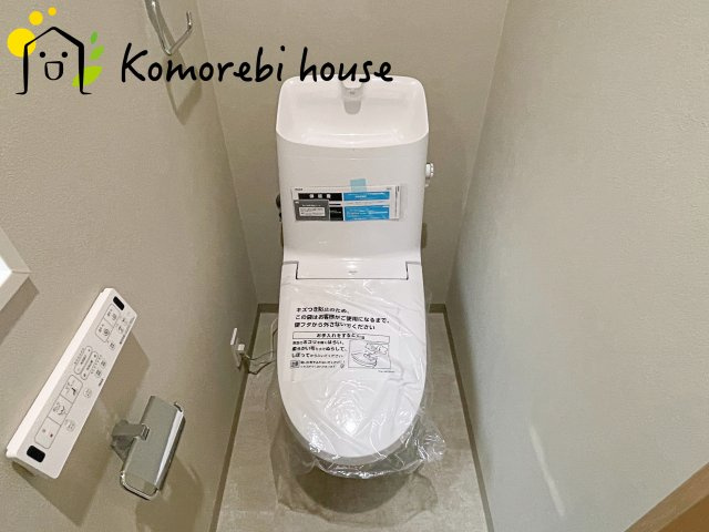 清潔感のあるトイレです