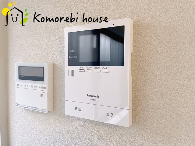 モニター付インターホンです