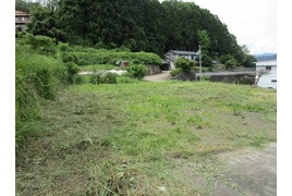 高山市下岡本町の土地の外観