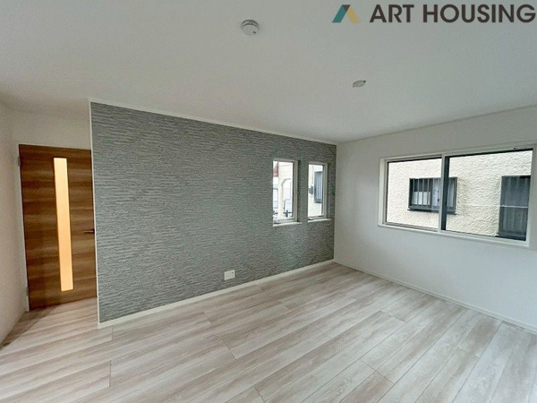 【相模原市中央区小山2丁目新築戸建て　A号棟のリビングダイニング】