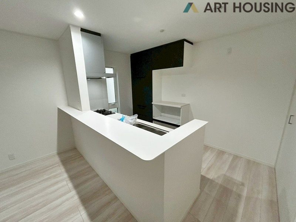 【相模原市中央区小山2丁目新築戸建て　A号棟のキッチン】