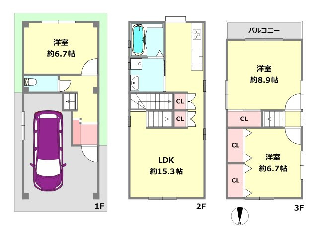 間取り：328000631215