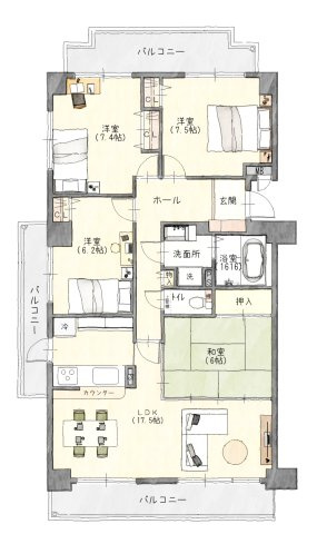 間取り：323000529376