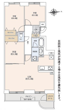 間取り：301000106475