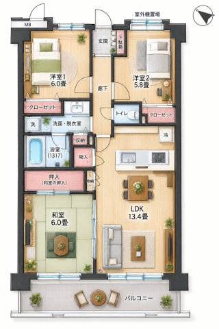 間取り：340000314099