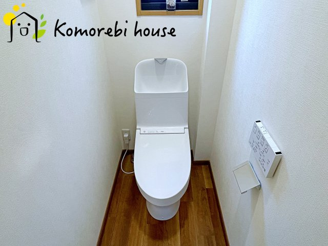 ゆったりとした空間のトイレです