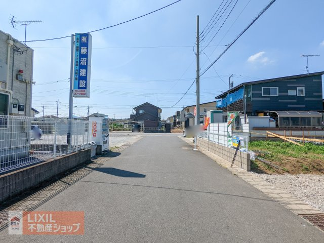 【前面道路】道の広さ・日当たりなど、ご確認ください。　