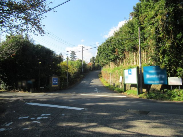 別荘地入口
