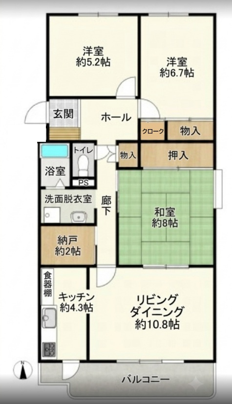 間取り：311002410197