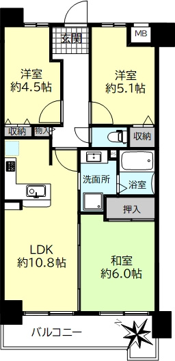 間取り：328000535929