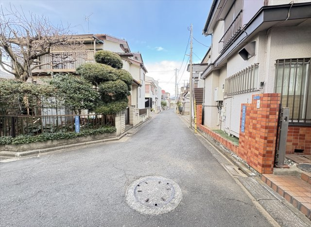 前面道路の様子