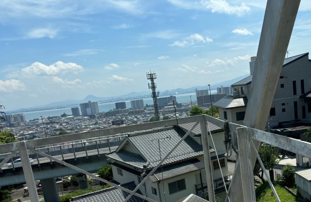 琵琶湖が見渡せます