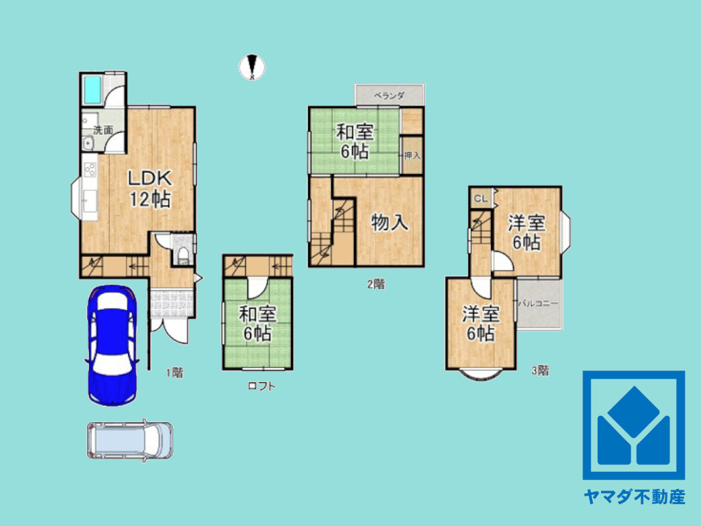 間取り：326000235018