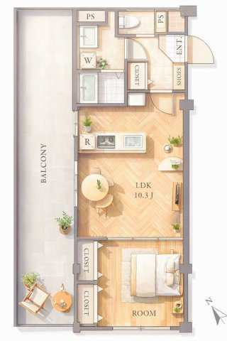 間取り：314002647363