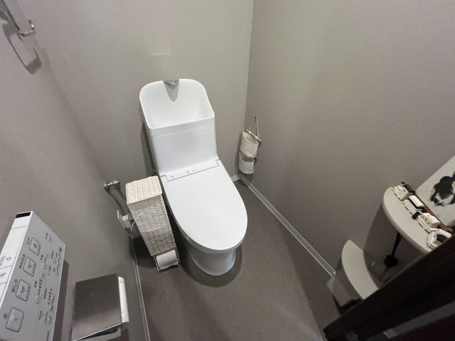 ゆったりとした空間のトイレです♪