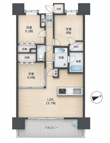 間取り：334000207557
