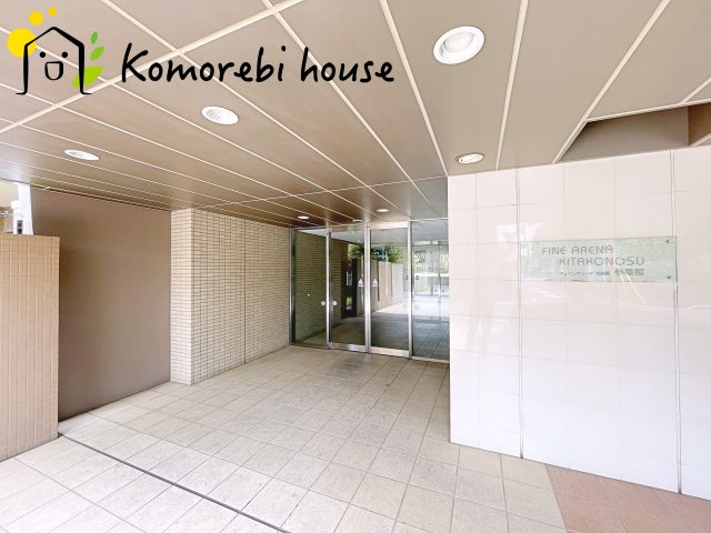 オートロック付きエントランス