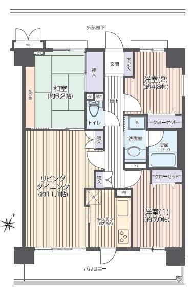 間取り：311002354180