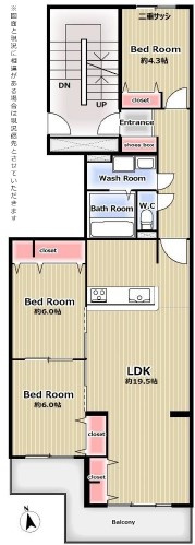 間取り：323000433389