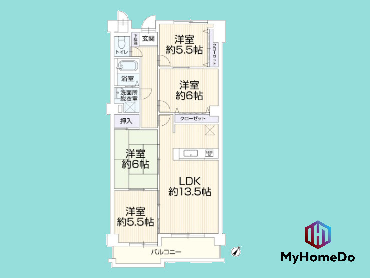 間取り：323000522304