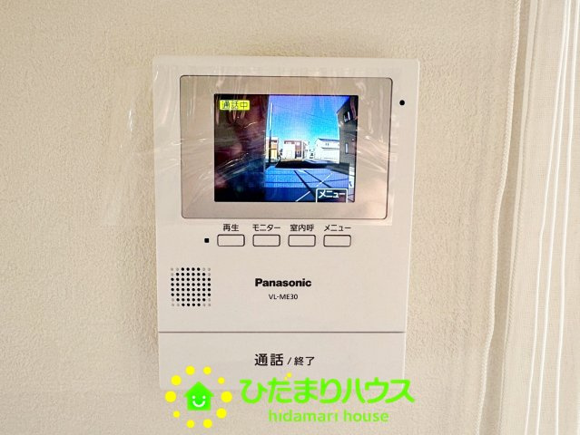録画付きで防犯もばっちり！