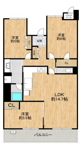 間取り：327002326350