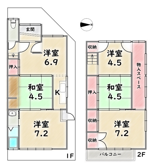 間取り：326000266991