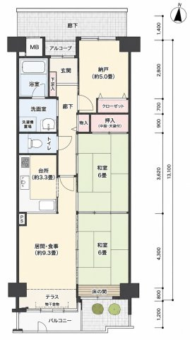 間取り：327002610596
