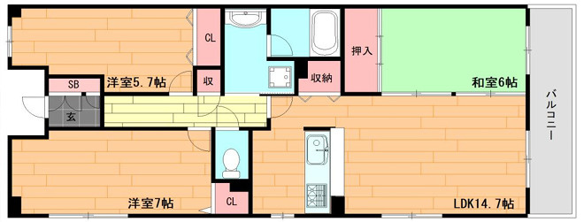 間取り：328000649961